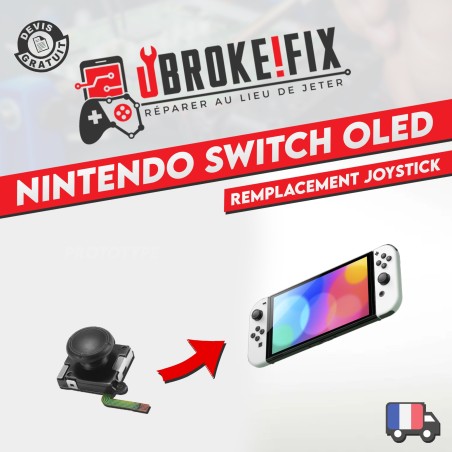 Réparation Joystick joycon - Nintendo Switch classique/OLED