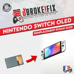 Réparation Écran OLED - Nintendo Switch OLED