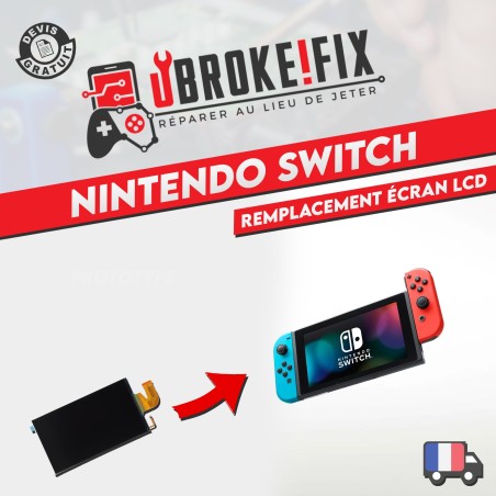 Réparation Écran LCD - Nintendo Switch